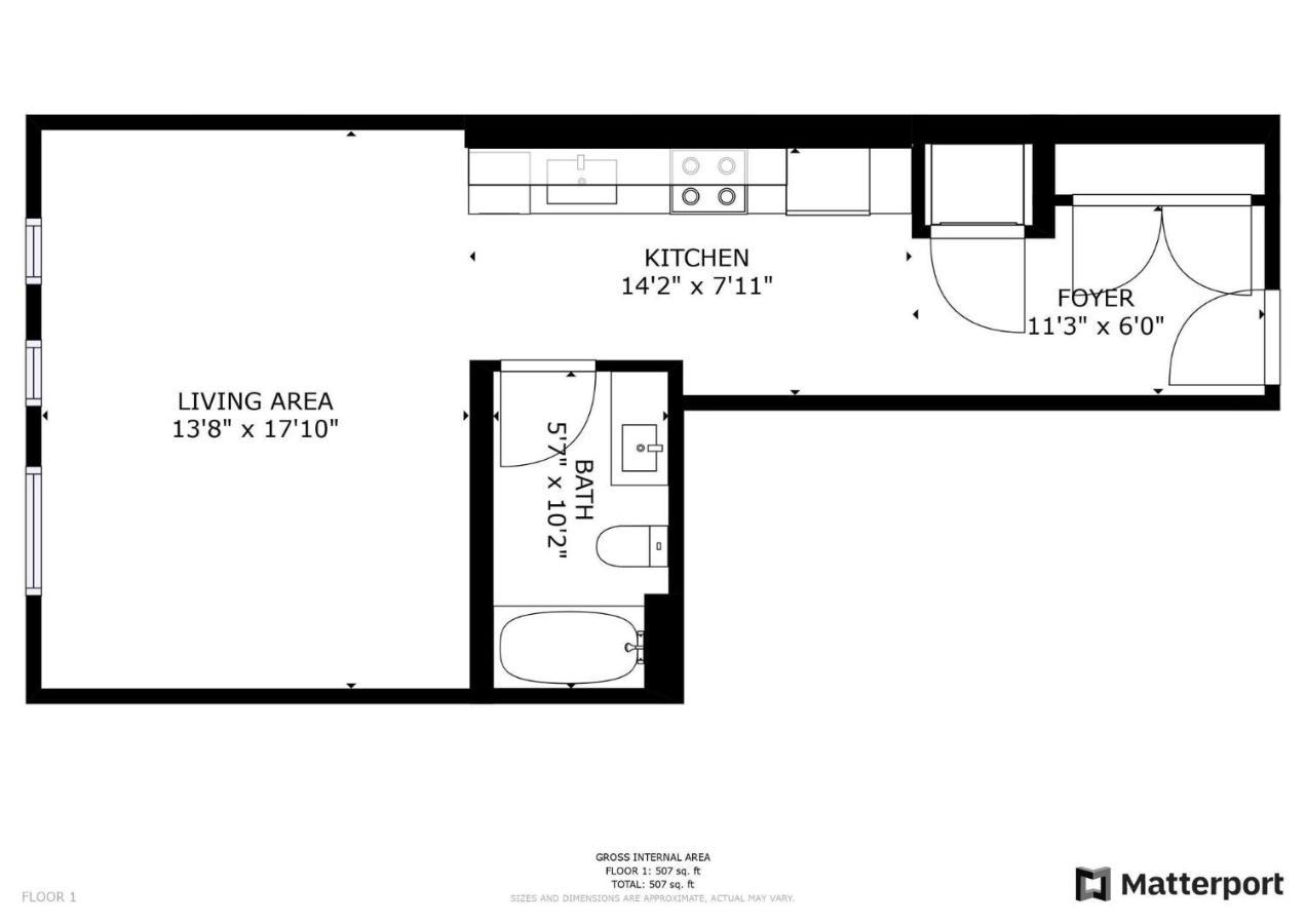 Studio Apartment In Ванкувер Экстерьер фото